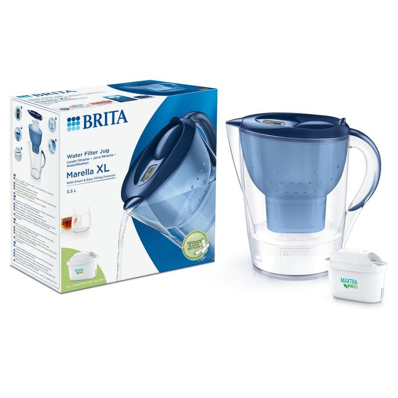 Brita Waterfilterkan Marella XL Blue Brita Waterfilterkan Marella XL Blue afbeelding