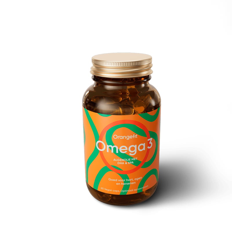 Orangefit Omega-3 Algenolie afbeelding