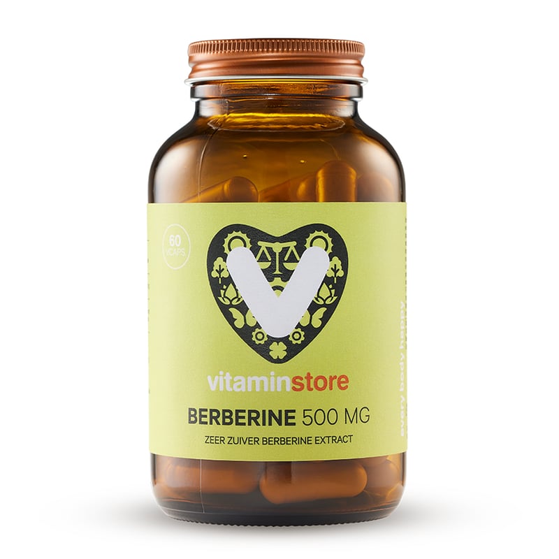 Vitaminstore Berberine 500 mg afbeelding
