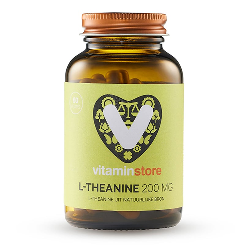 Vitaminstore L-theanine 200 mg  afbeelding