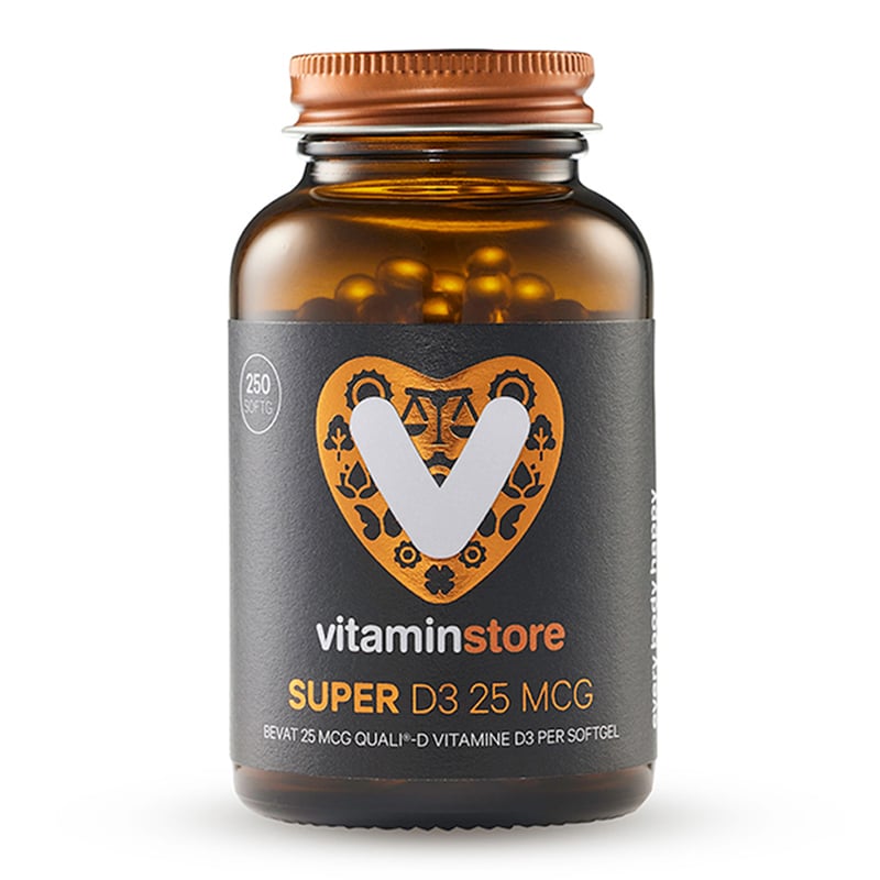 Vitaminstore Super D3 25 mcg vitamine D afbeelding