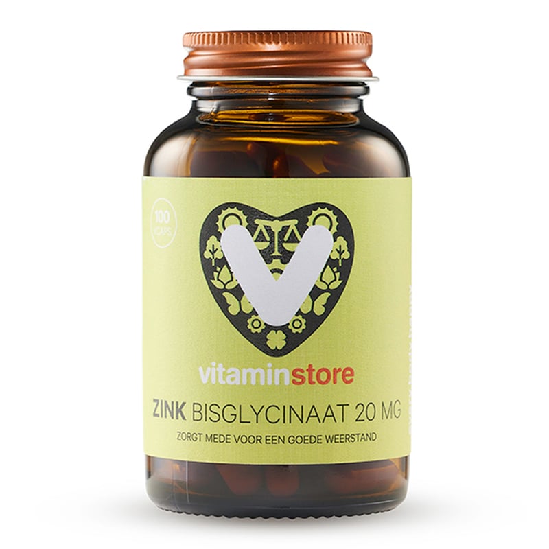 Vitaminstore Zink Bisglycinaat afbeelding