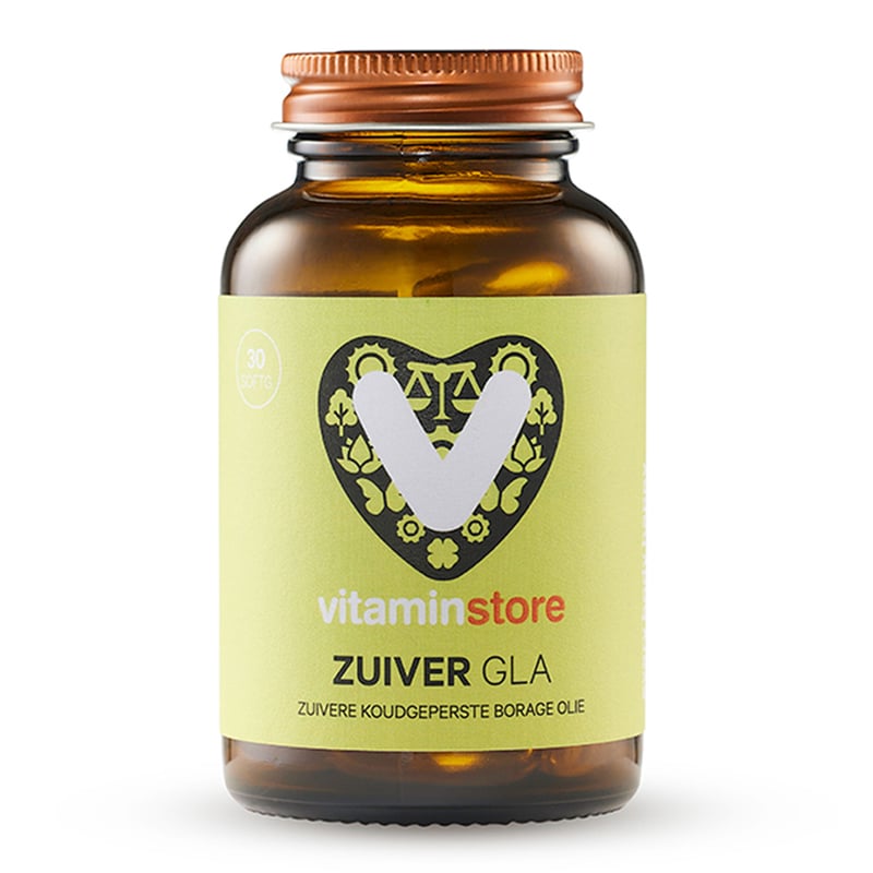 Vitaminstore Borage Olie Extra Sterk GLA (voorheen Zuiver GLA) afbeelding