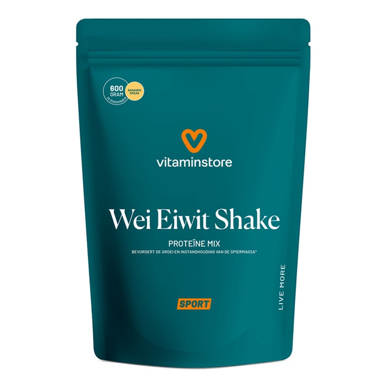 Vitaminstore Wei Eiwit Shake (2 smaken) afbeelding