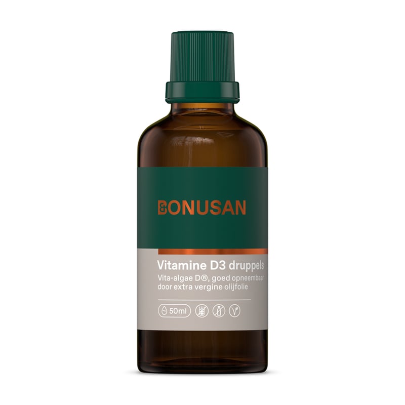 Bonusan Vitamine D3 5mcg afbeelding