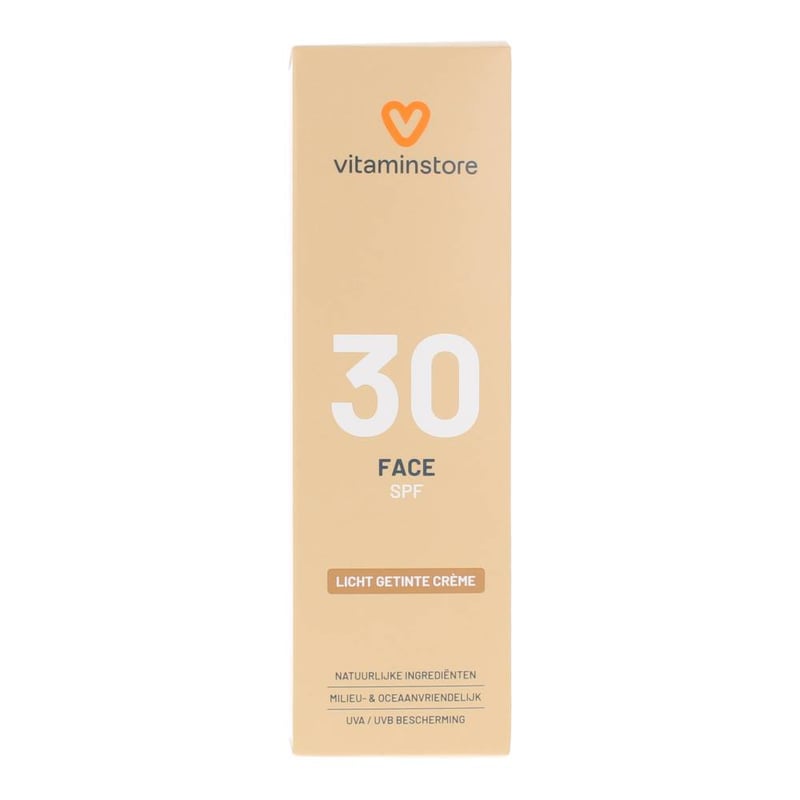Vitaminstore SPF30 Face - licht getinte crème afbeelding