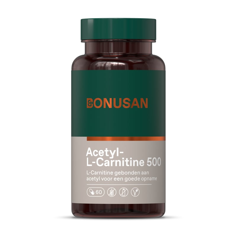 Bonusan Acetyl-L-Carnitine 500 mg afbeelding