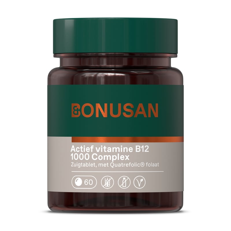 Bonusan Vitamine B12 1000 mcg actief afbeelding