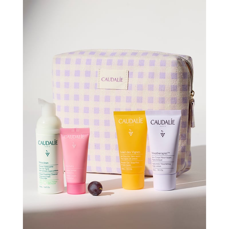 Caudalie Summer Pouch 2025 travel-sized care set image