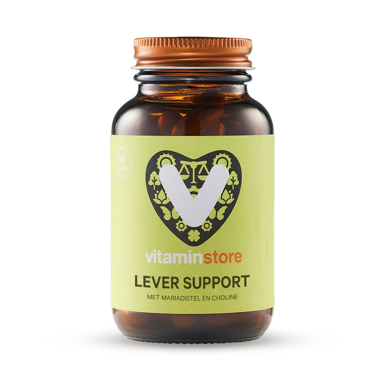 Vitaminstore Lever Support (met mariadistel en choline) afbeelding