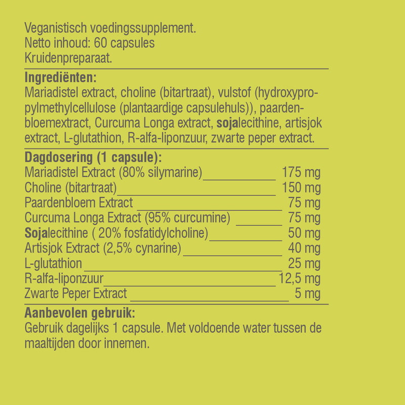 Vitaminstore Lever Support (met mariadistel en choline) afbeelding