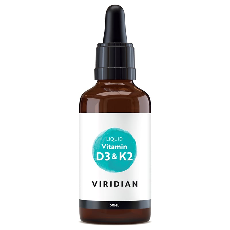 Viridian Vitamin D3 & K2 Liquid Viridian Vitamin D3 & K2 Liquid afbeelding