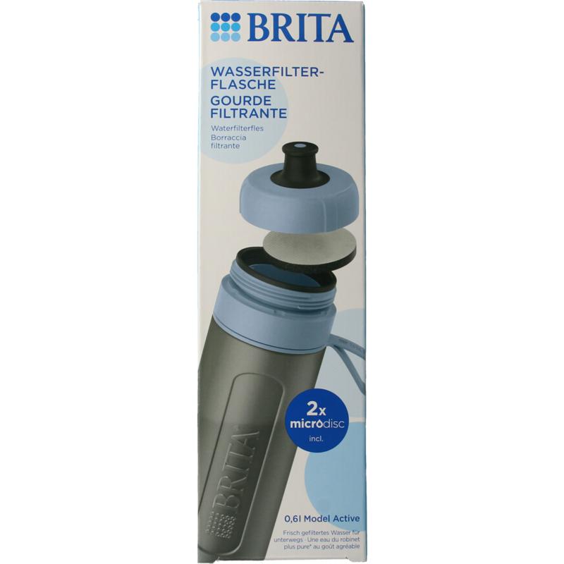 Brita Active Water Bottle Dark Blue image