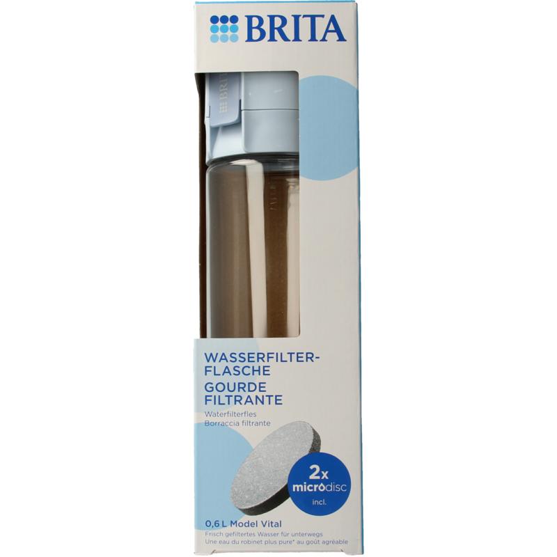 Brita Waterfles Vital Lichtblauw afbeelding