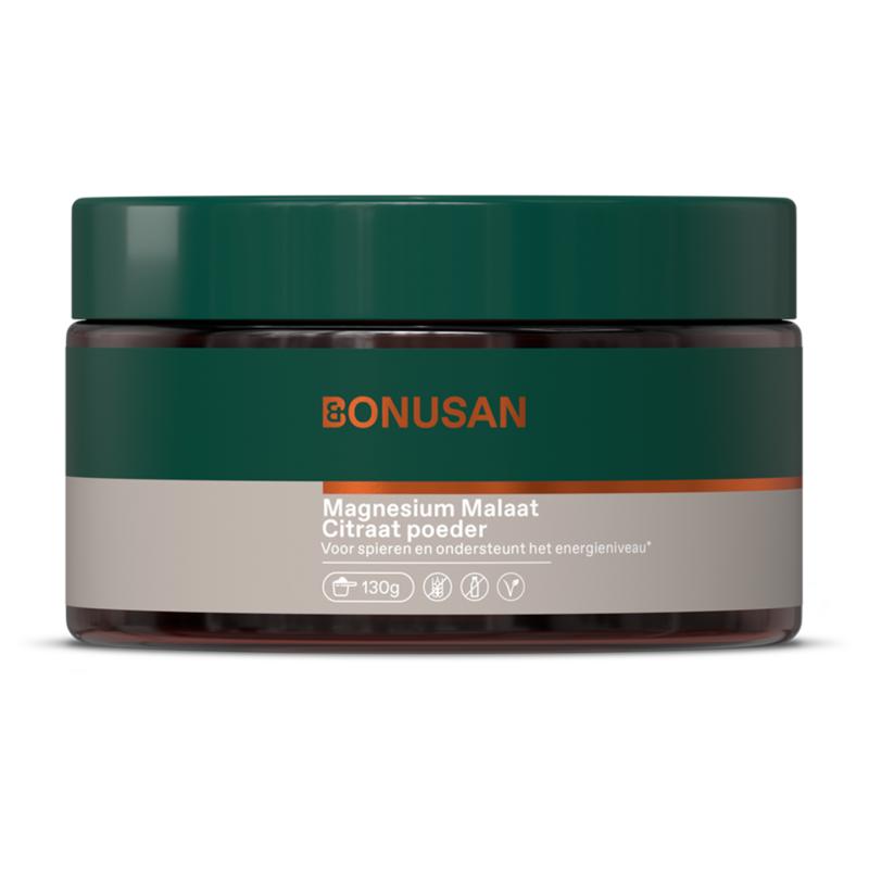 Bonusan Magnesium Malaat Citraat Poeder afbeelding