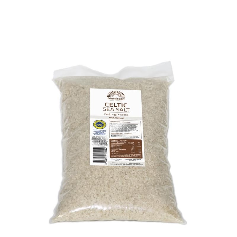 Mattisson Healthstyle Celtic Sea Salt dried image