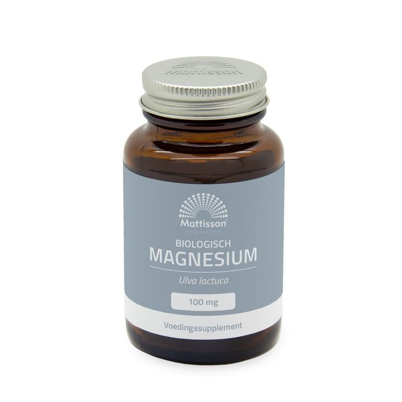 Mattisson Healthstyle Magnesium 100mg bio afbeelding