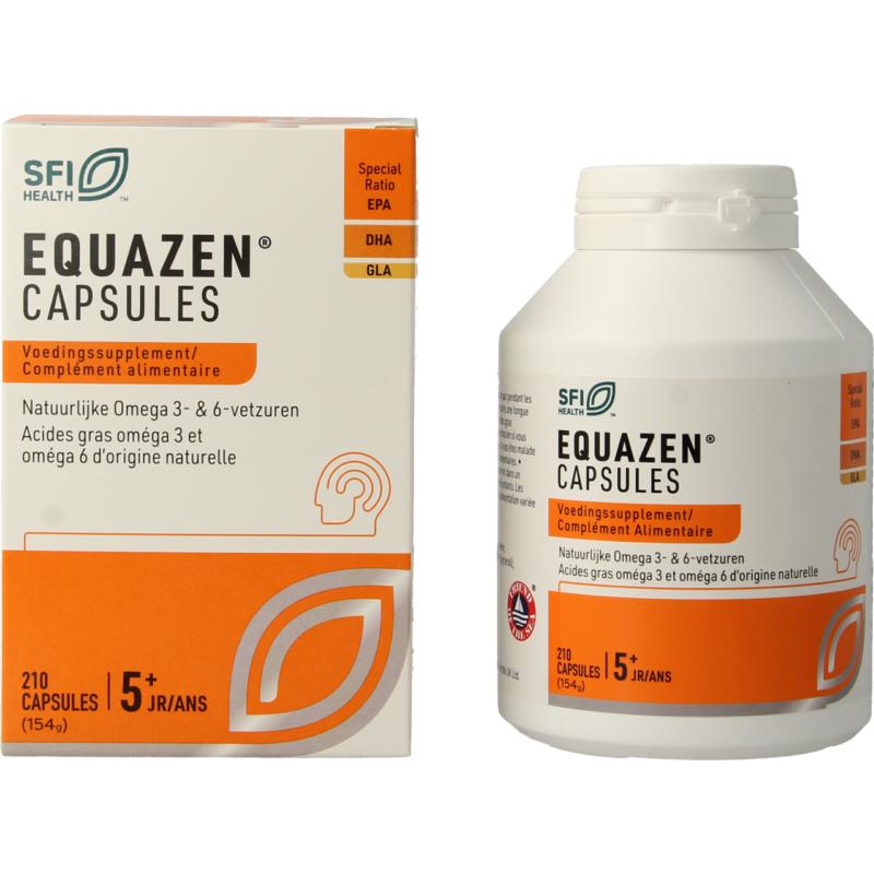 Equazen Equazen Omega 3- & 6-vetzuren capsules afbeelding
