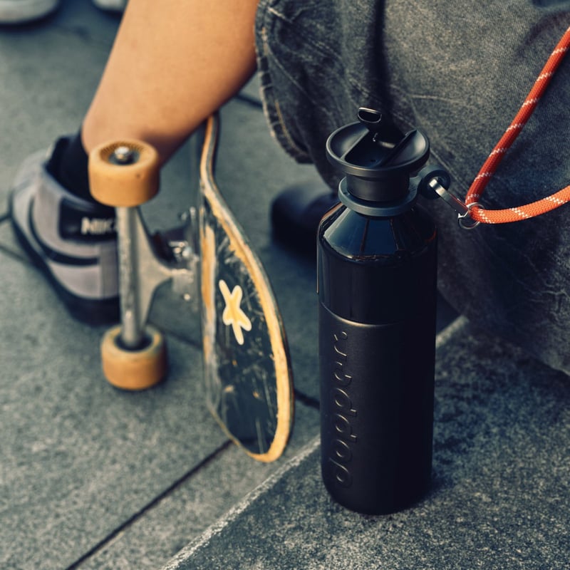 Dopper Flip Straw - Black afbeelding