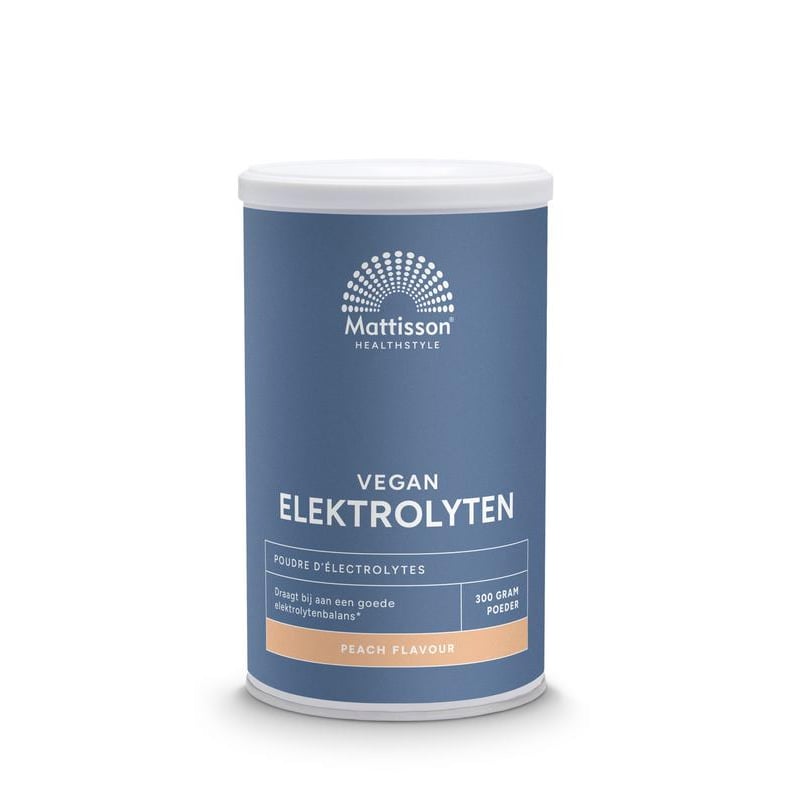 Mattisson Healthstyle Elektrolyten Poeder Perzik afbeelding