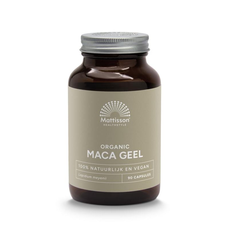 Mattisson Healthstyle Organic Maca Geel bio afbeelding
