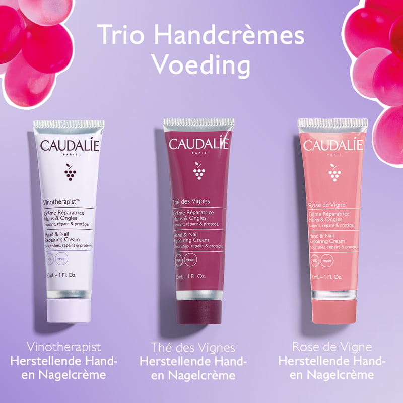 Caudalie Kerst set Trio Hand creme afbeelding