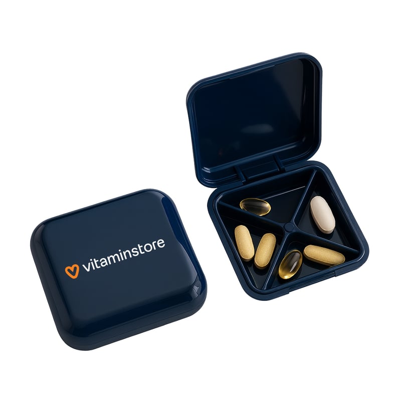 Vitaminstore 4-compartment pillbox image