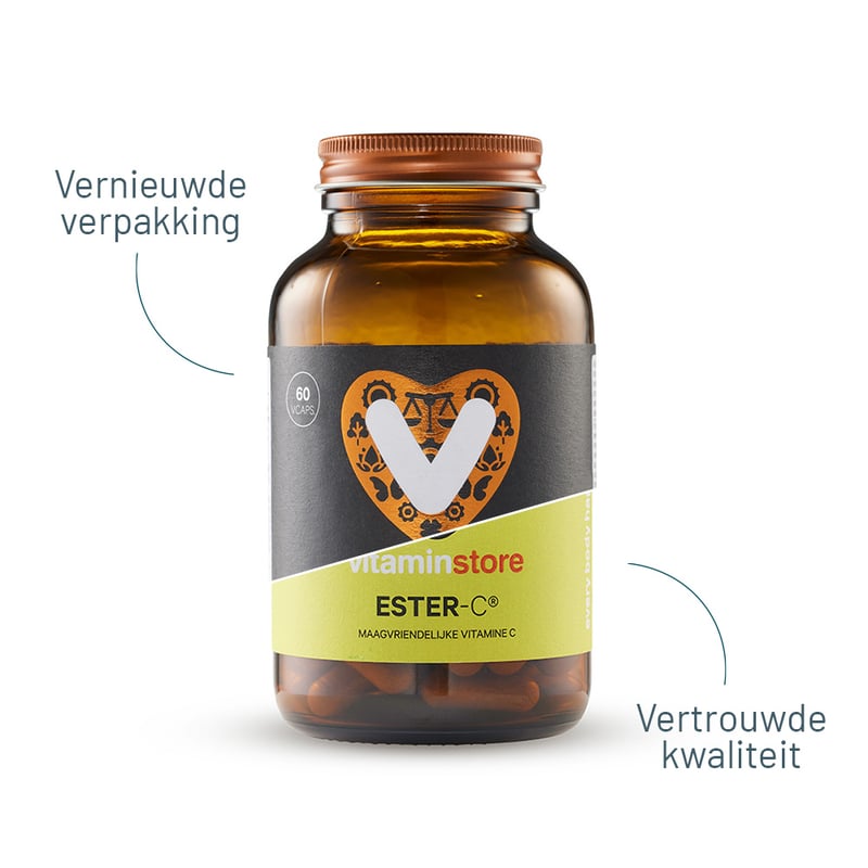 Vitaminstore Ester-C® 500mg (acid-free buffered vitamin C) image