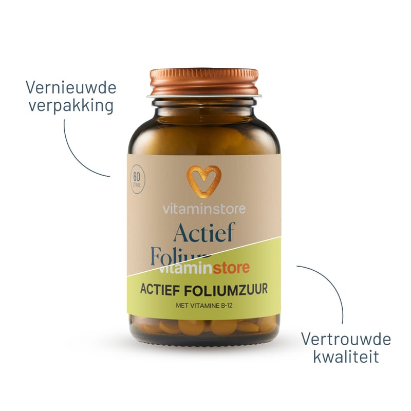 Vitaminstore Active Folic Acid (formerly Folate 400) image