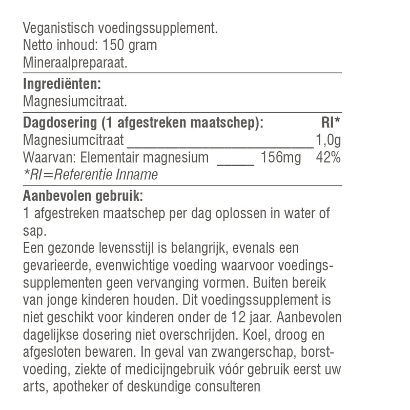 Vitaminstore Magnesium Citrate Powder image
