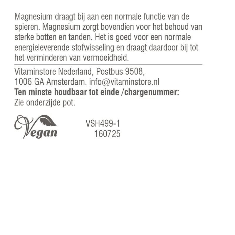 Vitaminstore Magnesium Citrate Powder image
