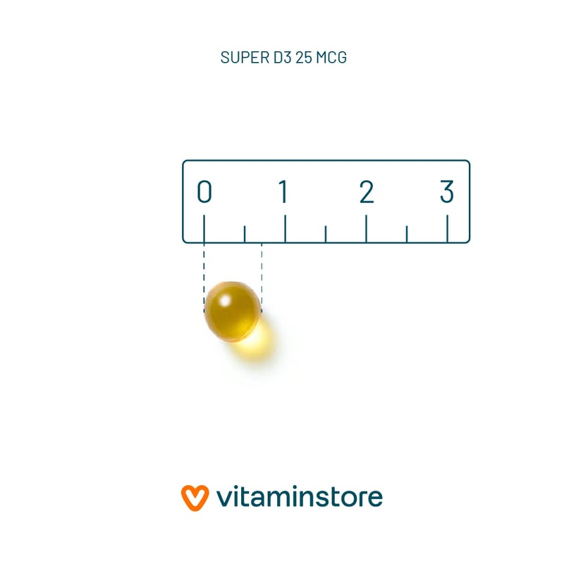 Vitaminstore Super D3 25 mcg Vitamin D image