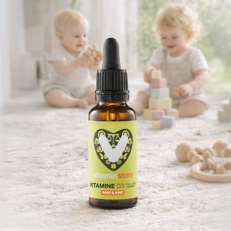 Vitaminstore Vitamin D3 liquid 10 mcg (400 IU vitamin D drops) image