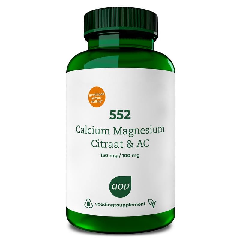 AOV Voedingssupplementen 552 Calcium & Magnesium Citrate AC image