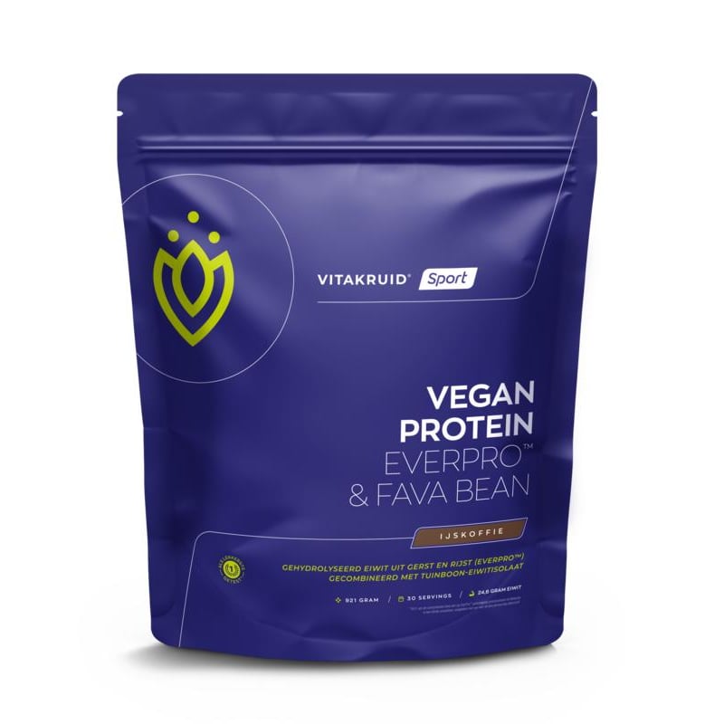 Vitakruid Vegan Protein ever pro iced coffee image