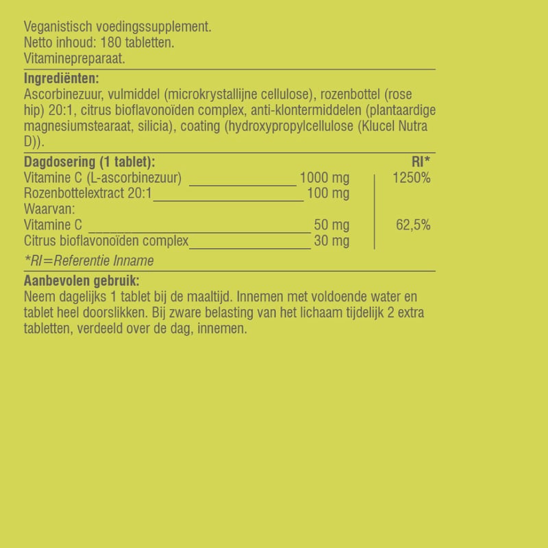 Vitaminstore Vitamin C1000 mg image