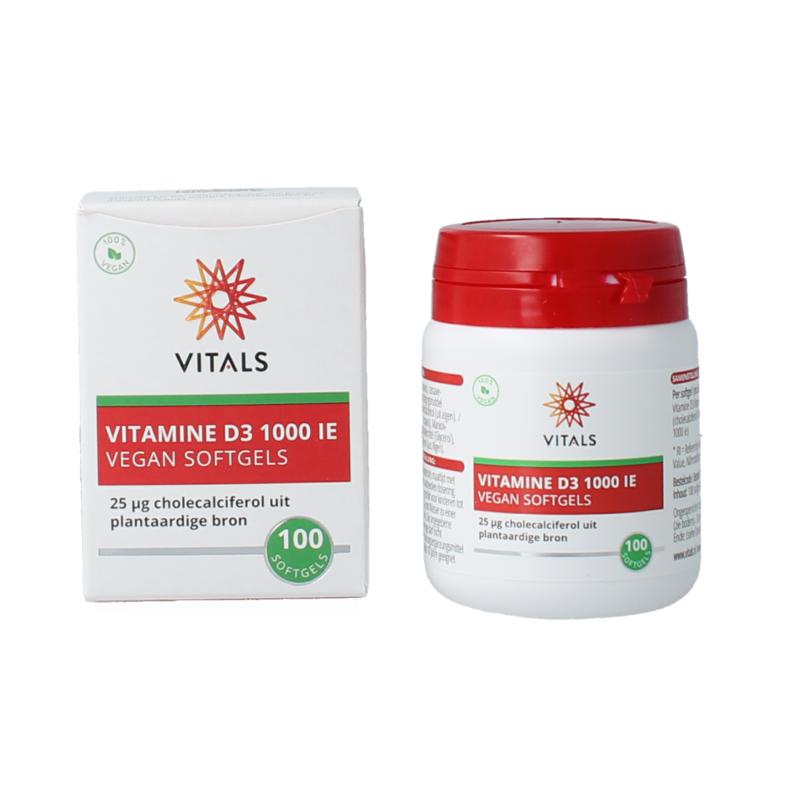 Vitals Vitamin D3 1000IU image