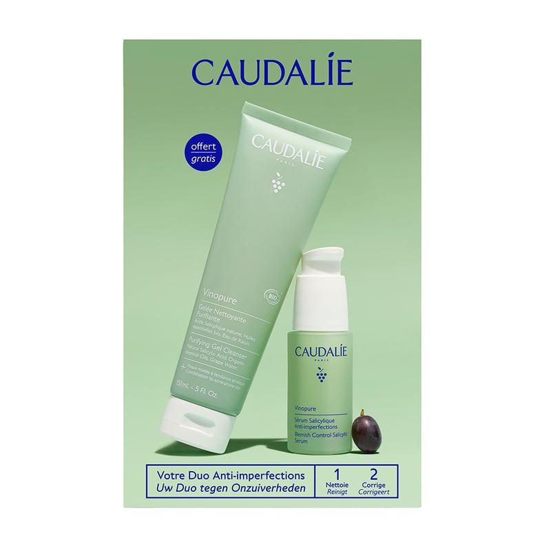 Caudalie Vinopure Serum & Cleansing Gel Set image