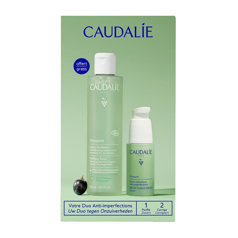 Caudalie Vinopure Serum & Purifying Lotion Set image