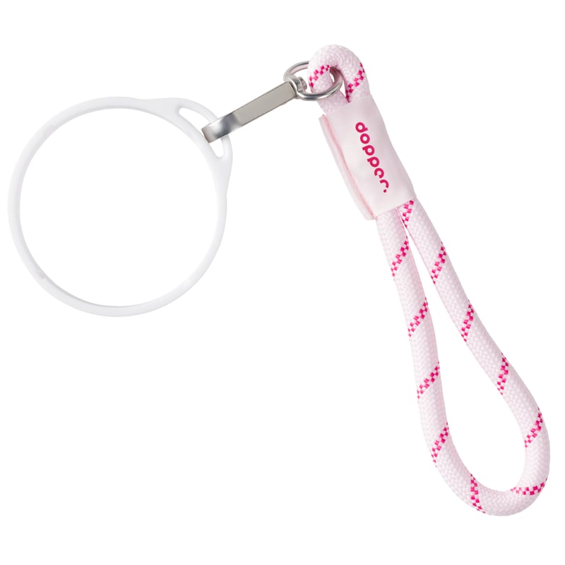 Dopper Cordon de poignet - anneau pour mug blanc - rose cerise image