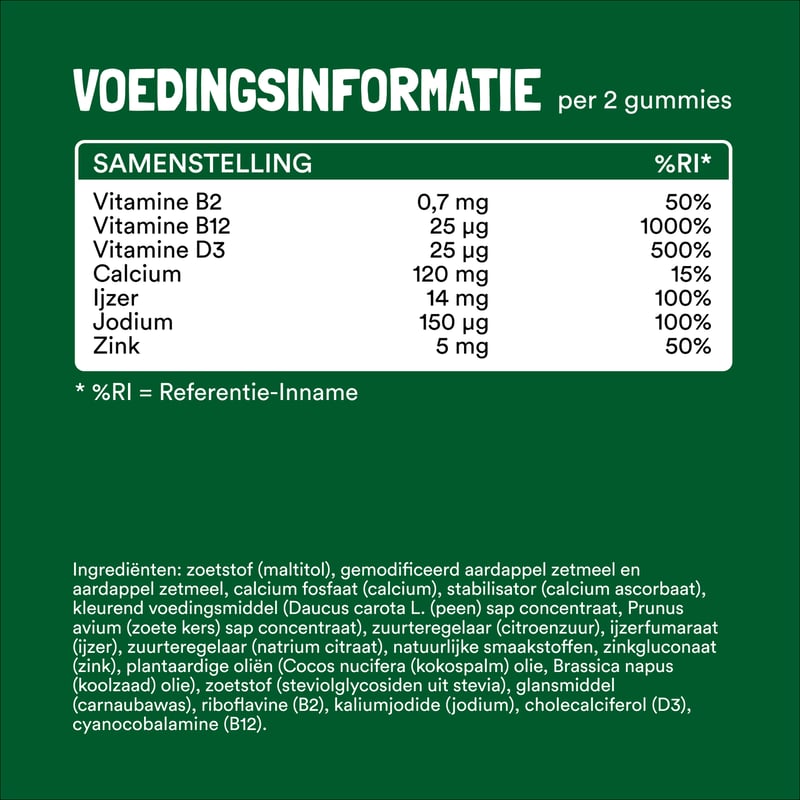 Yummygums Vegan Iron Complex image