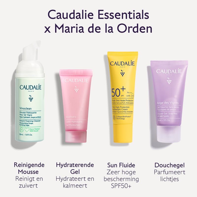 Caudalie Summer Pouch 2026 travel-size skincare set image