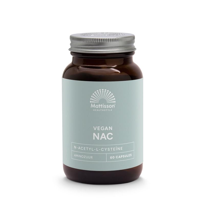 Mattisson Healthstyle Vegan N-Acetyl-L-Cysteine (NAC) 600 mg image