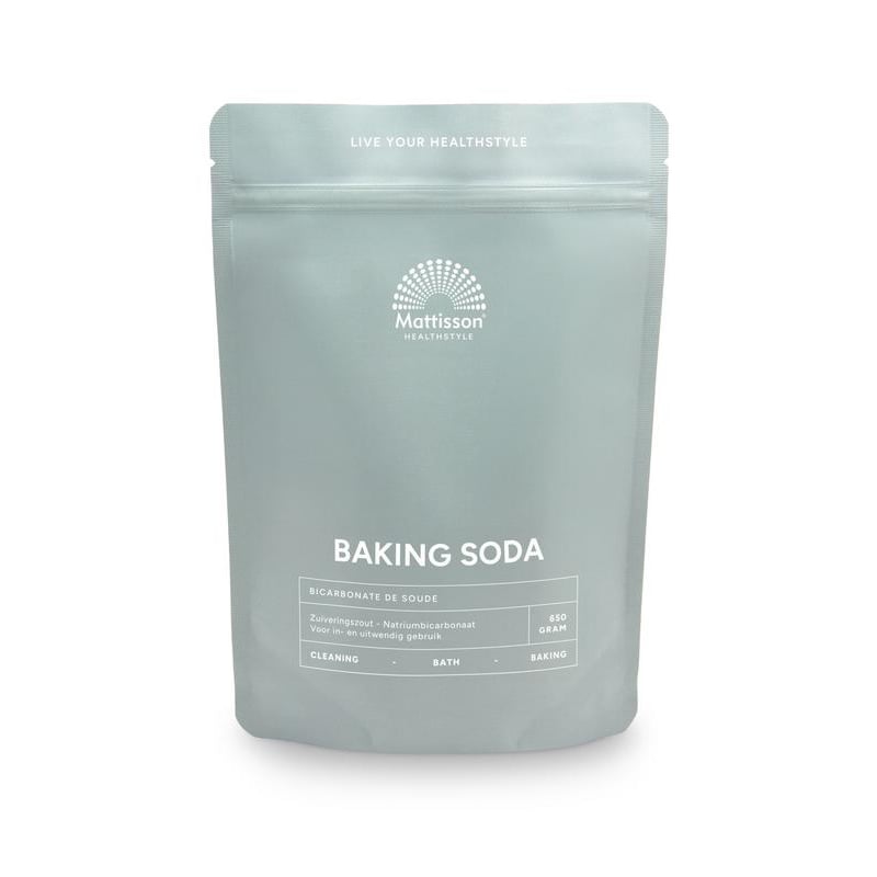 Mattisson Healthstyle Baking Soda Zuiveringszout Natriumbicarbonaat afbeelding
