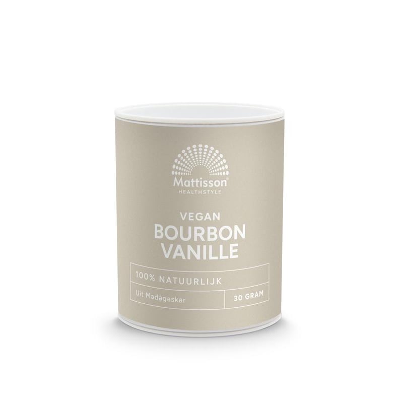 Mattisson Healthstyle Bourbon vanilla poeder afbeelding