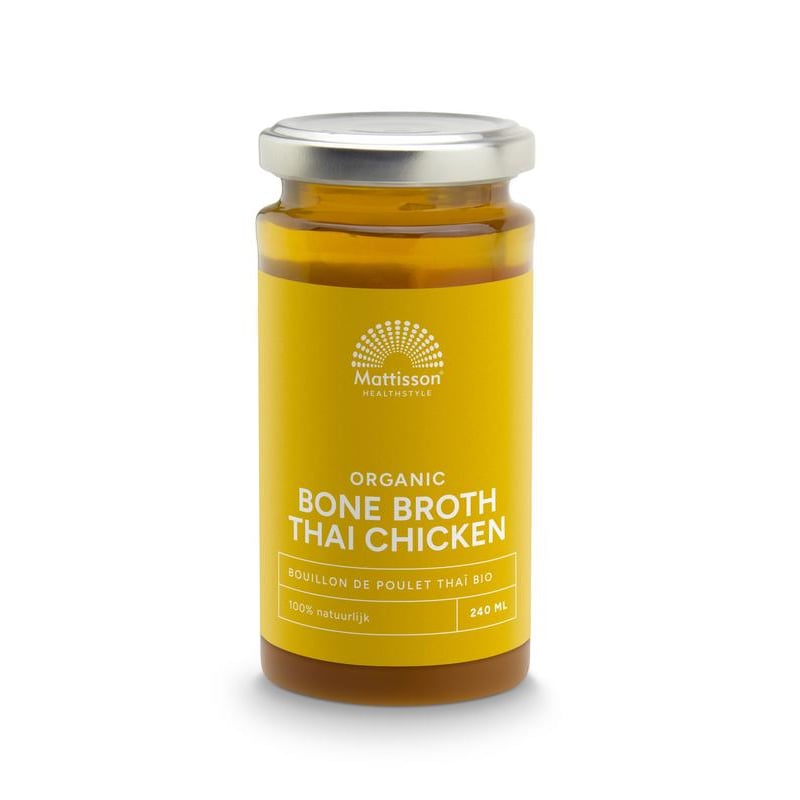Mattisson Healthstyle Organic Thai Chicken Bone Broth afbeelding