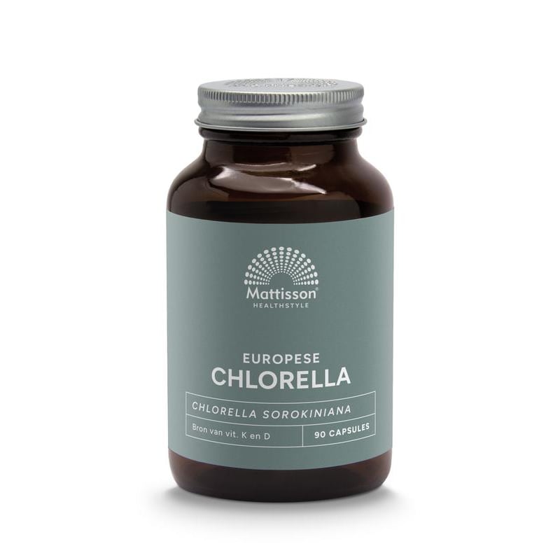 Mattisson Healthstyle European Chlorella Capsules 775 mg image