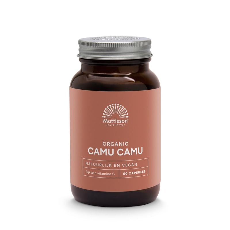 Mattisson Healthstyle Biologische camu camu 500mg afbeelding