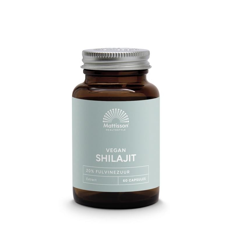 Mattisson Healthstyle Vegan Shilajit 400mg afbeelding