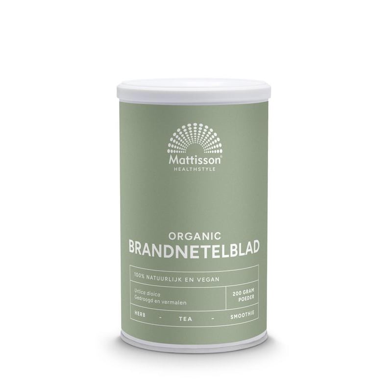Mattisson Healthstyle Absolute brandnetelblad poeder raw bio afbeelding